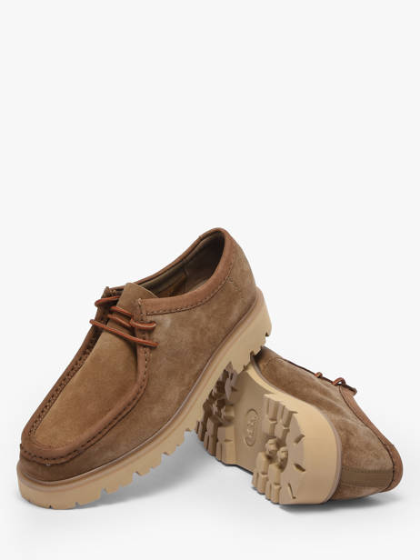 Derby Veterschoenen Uit Leder Clarks Bruin men 26186419 ander zicht 3